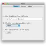 Sloppy โปรแกรมสำหรับจำลองการเชื่อมต่อช้า